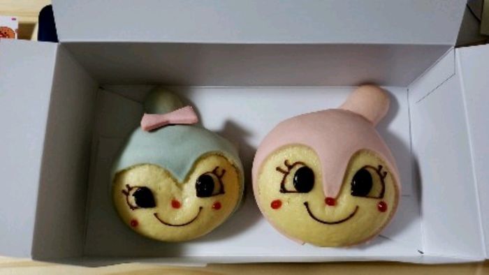 ドキンちゃんとコキンちゃんのパン