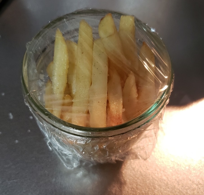 ふにゃふにゃフライドポテトにする方法