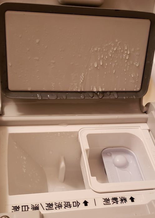 洗剤投入口のパッキン