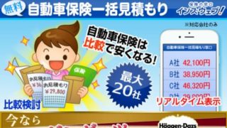 自働車保険一括見積り