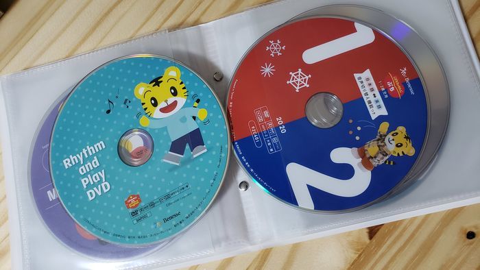 こどもちゃれんじのDVD