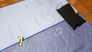 冷却ジェルマットと冷却パット